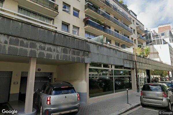 Vue Google Street View du 5 Rue Boutard