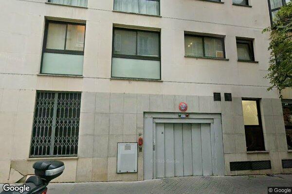 Vue Google Street View du 1 Rue Casimir Pinel