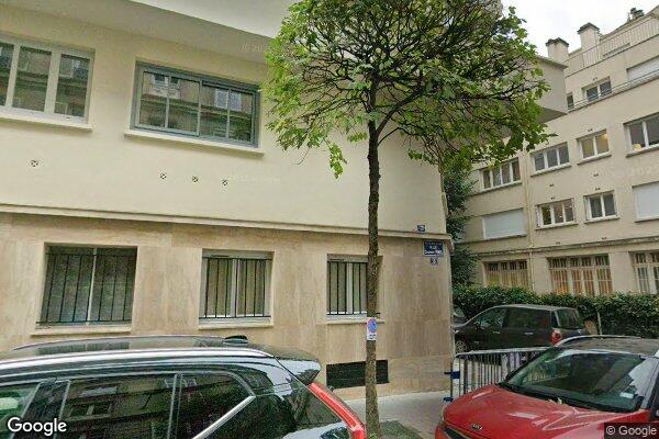 Vue Google Street View du 3 Rue Casimir Pinel