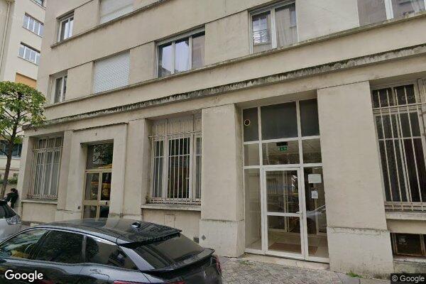 Vue Google Street View du 5 Rue Casimir Pinel
