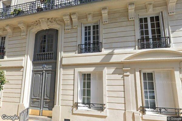 Vue Google Street View du 11 Rue Charcot