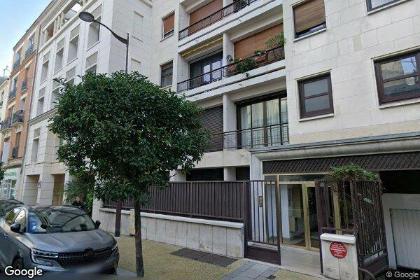 Vue Google Street View du 5 Rue Charcot