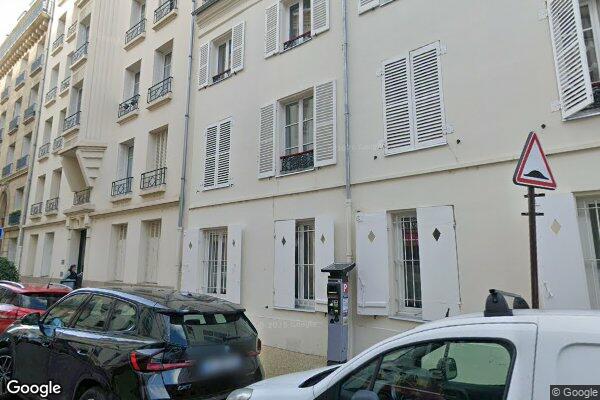 Vue Google Street View du 8 Rue Charcot