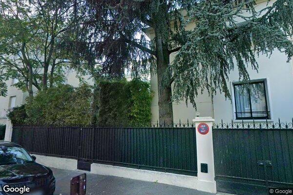 Vue Google Street View du 101 Rue Charles Laffitte