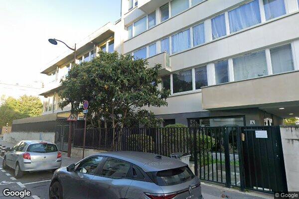 Vue Google Street View du 108 Rue Charles Laffitte