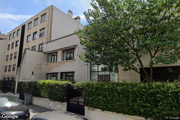 Vue Google Street View du 15 Rue Charles Laffitte