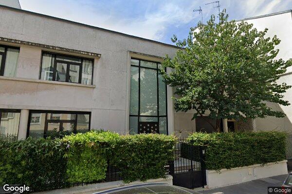 Vue Google Street View du 15BIS Rue Charles Laffitte