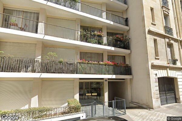 Vue Google Street View du 18 Rue Charles Laffitte