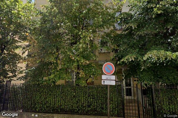 Vue Google Street View du 23 Rue Charles Laffitte