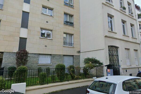 Vue Google Street View du 39BIS Rue Charles Laffitte
