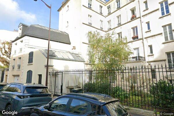 Vue Google Street View du 4 Rue Charles Laffitte