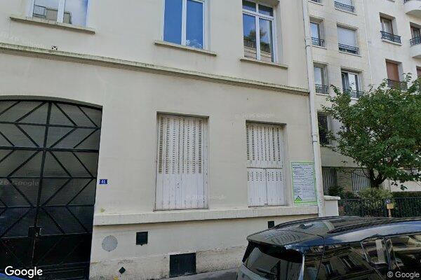 Vue Google Street View du 41 Rue Charles Laffitte