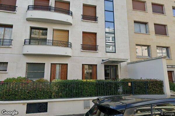 Vue Google Street View du 45 Rue Charles Laffitte