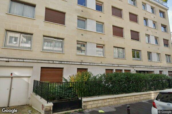 Vue Google Street View du 47 Rue Charles Laffitte