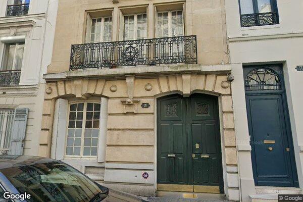 Vue Google Street View du 5 Rue Charles Laffitte
