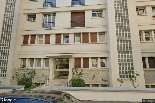 Vue Google Street View du 55 Rue Charles Laffitte