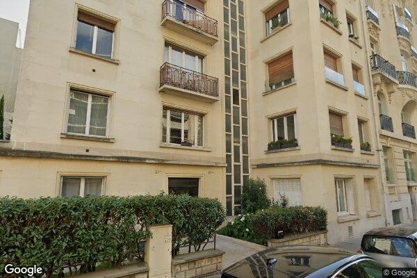 Vue Google Street View du 57BIS Rue Charles Laffitte