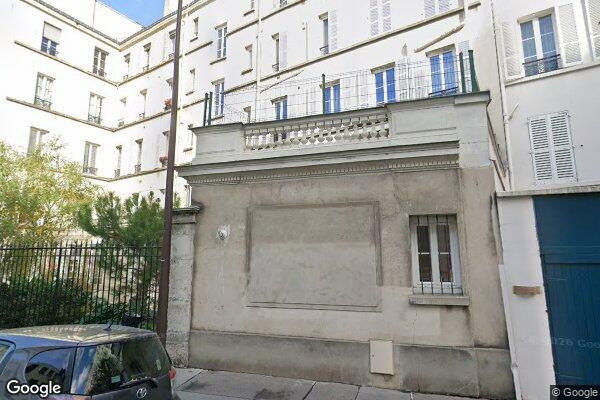 Vue Google Street View du 6 Rue Charles Laffitte