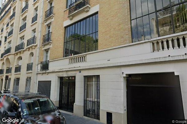 Vue Google Street View du 63 Rue Charles Laffitte