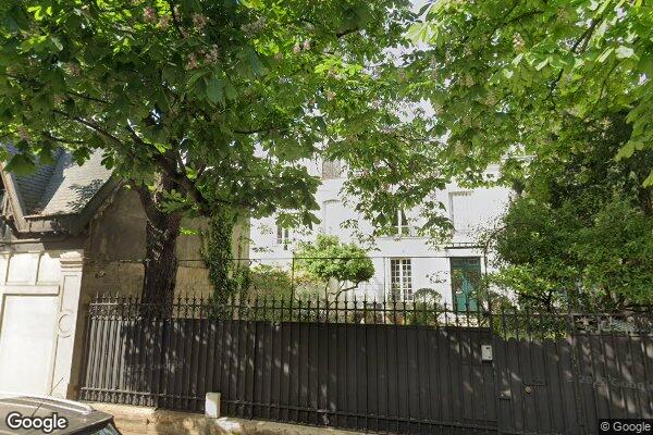 Vue Google Street View du 66 Rue Charles Laffitte