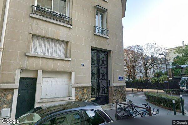 Vue Google Street View du 68BIS Rue Charles Laffitte