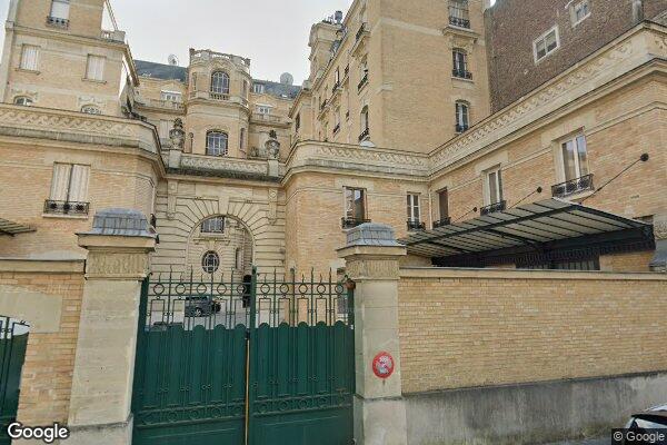 Vue Google Street View du 69 Rue Charles Laffitte