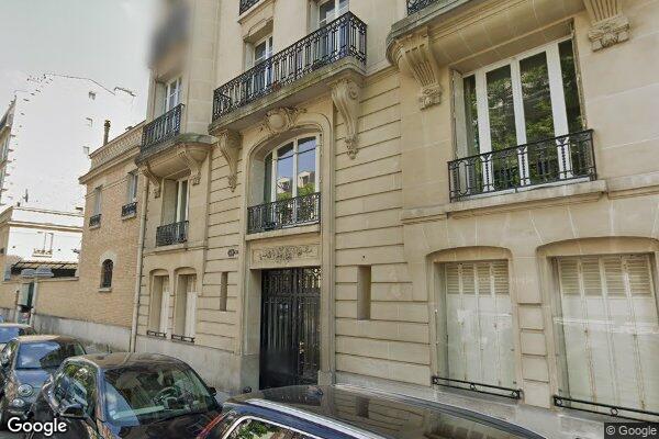 Vue Google Street View du 69BIS Rue Charles Laffitte