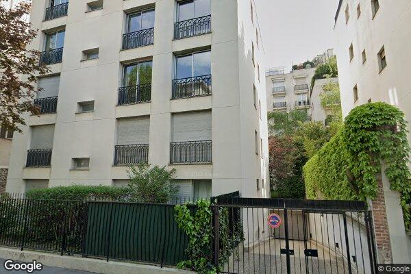 Vue Google Street View du 71 Rue Charles Laffitte