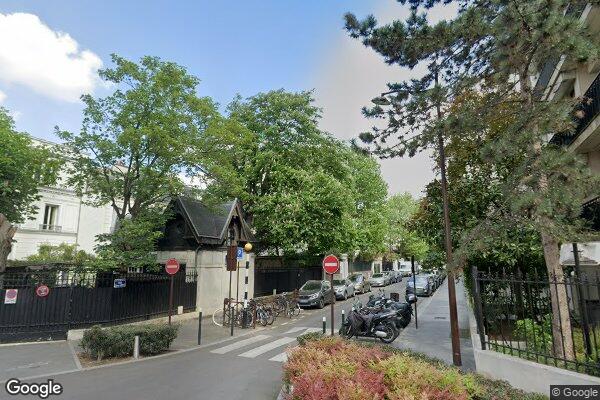 Vue Google Street View du 71TER Rue Charles Laffitte