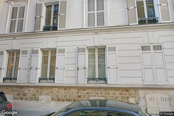 Vue Google Street View du 72 Rue Charles Laffitte