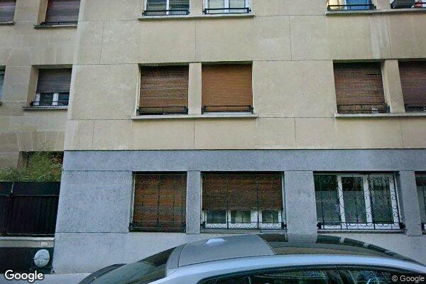 Vue Google Street View du 75 Rue Charles Laffitte