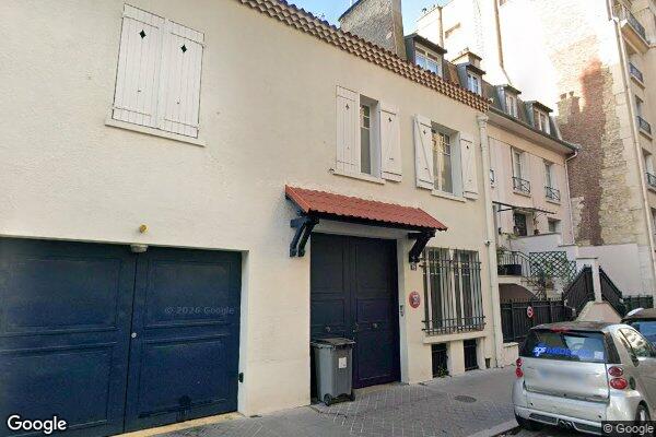 Vue Google Street View du 79 Rue Charles Laffitte