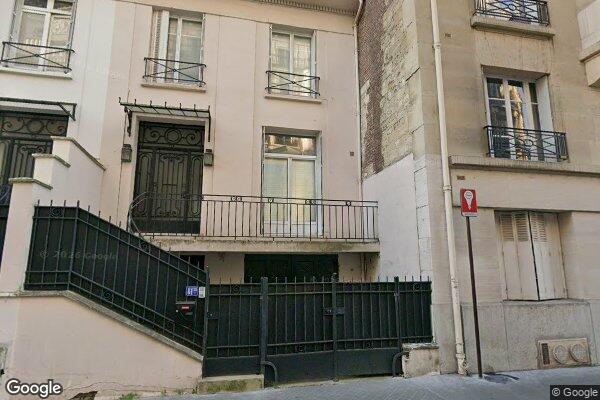 Vue Google Street View du 81BIS Rue Charles Laffitte