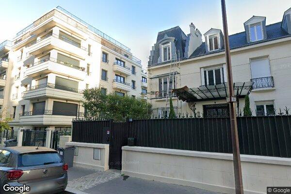 Vue Google Street View du 88 Rue Charles Laffitte