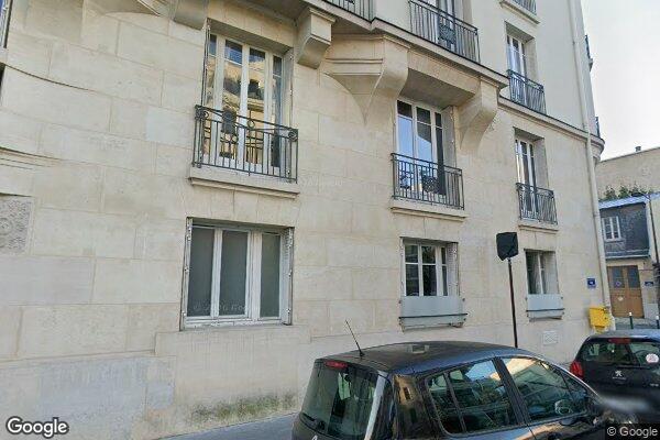 Vue Google Street View du 89 Rue Charles Laffitte