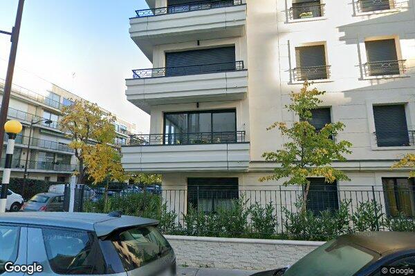 Vue Google Street View du 92 Rue Charles Laffitte