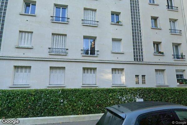 Vue Google Street View du 93 Rue Charles Laffitte