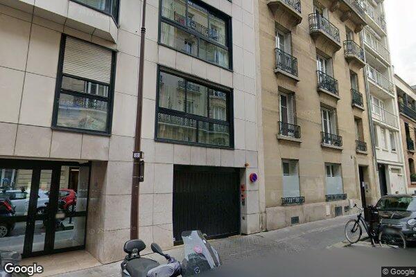 Vue Google Street View du 14 Rue Chartran