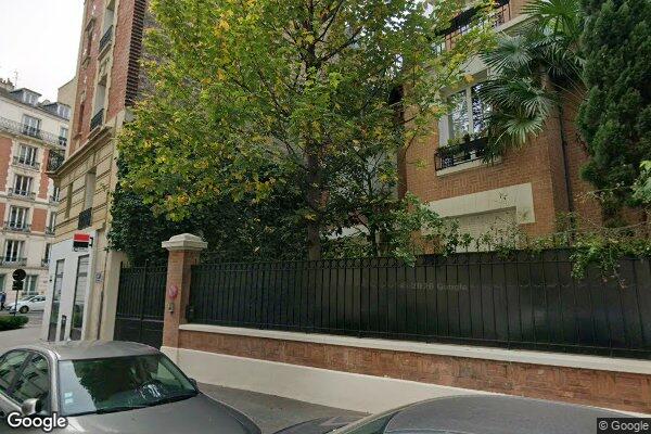 Vue Google Street View du 3 Rue Chartran