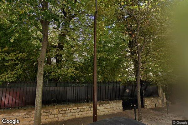 Vue Google Street View du 11 Rue Chauveau