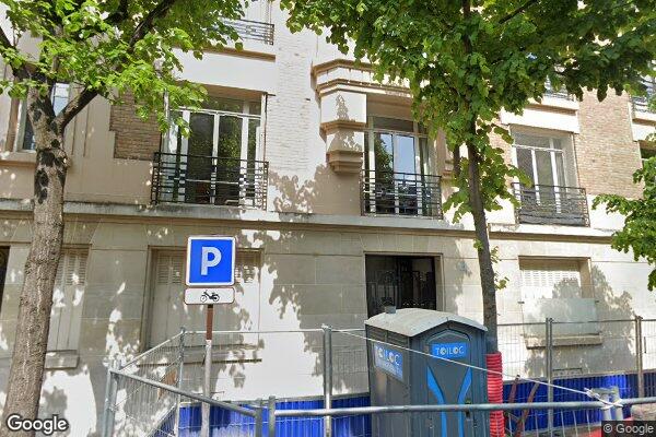 Vue Google Street View du 14 Rue Chauveau
