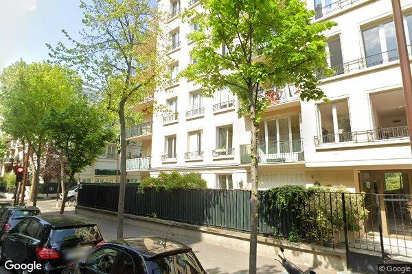 Vue Google Street View du 18 Rue Chauveau