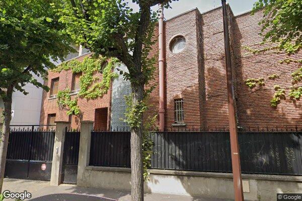Vue Google Street View du 2 Rue Chauveau