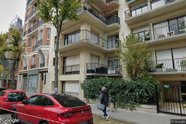 Vue Google Street View du 34 Rue Chauveau