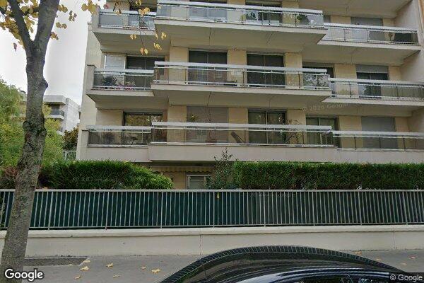 Vue Google Street View du 37 Rue Chauveau