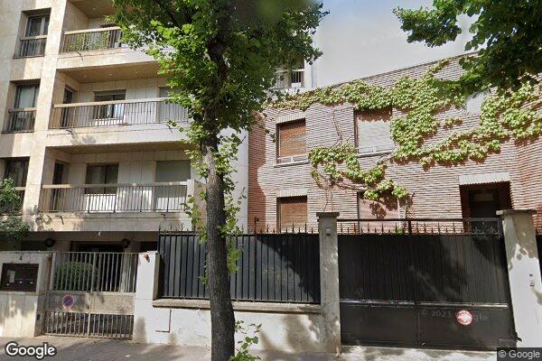 Vue Google Street View du 4 Rue Chauveau