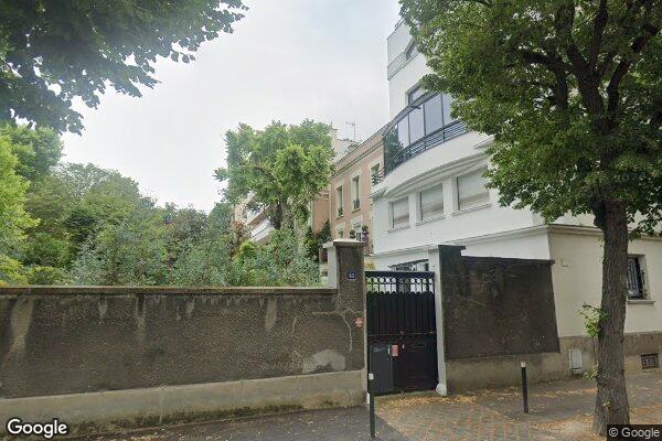 Vue Google Street View du 41 Rue Chauveau