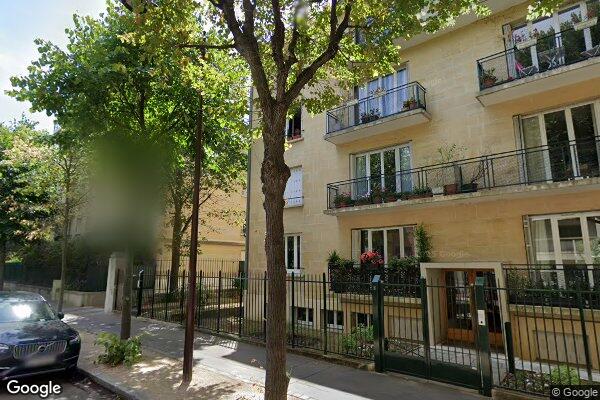 Vue Google Street View du 5 Rue Chauveau