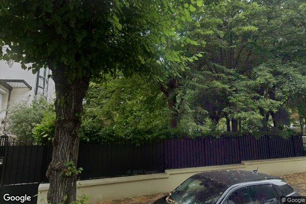 Vue Google Street View du 62 Rue Chauveau