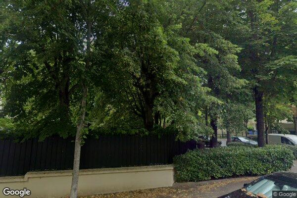 Vue Google Street View du 72 Rue Chauveau